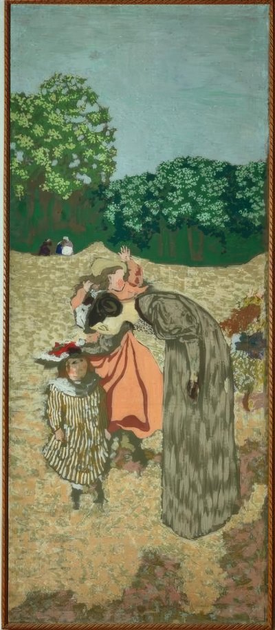 Public Gardens: The Interrogation by Edouard Vuillard
